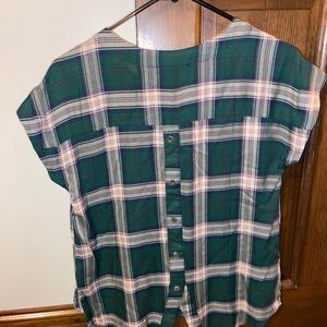 Green Plaid Shirt!